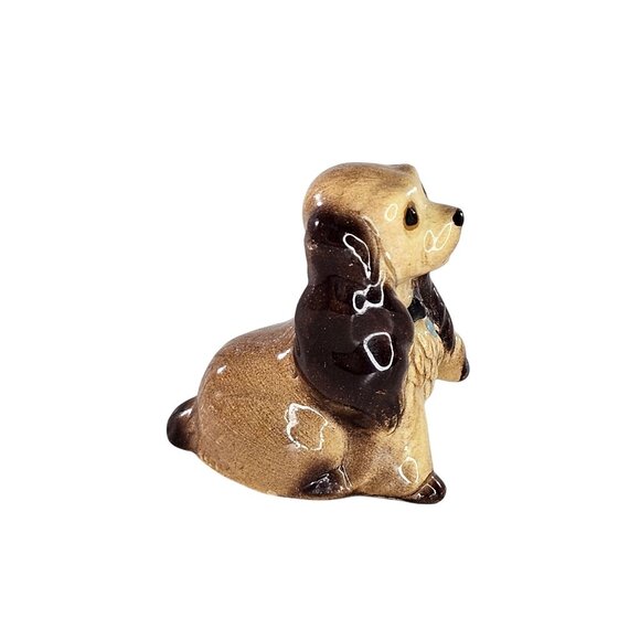 Hagen Renaker Cocker Spaniel Mama Miniature Figurine Sitting Dog Lady - Picture 3 of 8